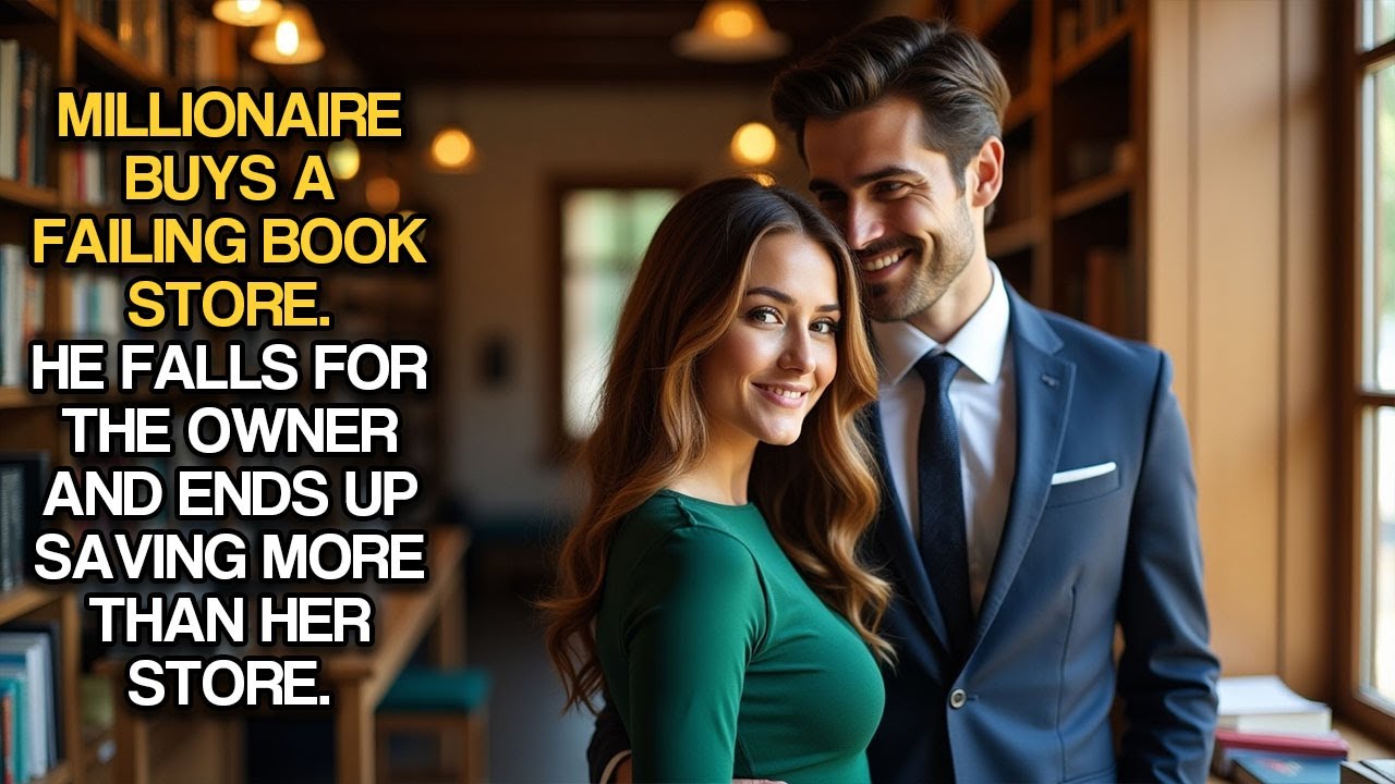 Millionaire Buys a Failing Bookstore—He Falls for the Owner and Ends Up Saving More Than Her Store