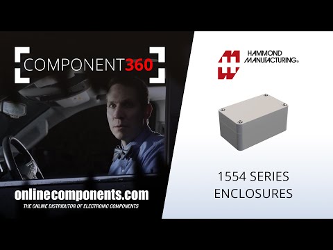 Component 360: Hammond Manufacturing 1554 Series Enclosures