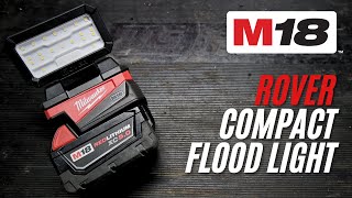 Milwaukee 2359-20 M18 ROVER Compact Folding Flood Light - 1000 Lumens USB Charging - Tool Review