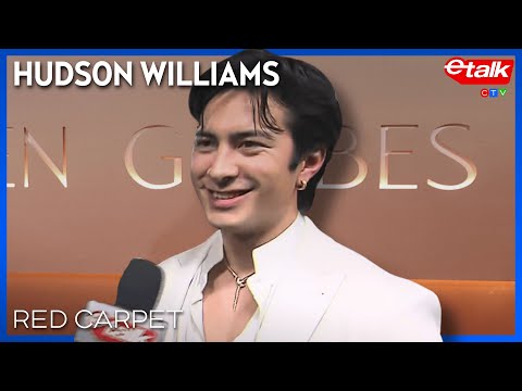 Hudson Williams has had no sleep since 'Heated Rivalry' came out | Golden Globes Interview