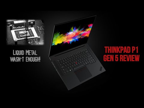Lenovo Thinkpad P1 Gen 5 Review: Too Hot to Handle (12800H/3070Ti/165Hz QHD+)