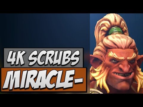 Liquid.Miracle Troll Warlord - 9K VS 4K | Dota 2 Gameplay 7.14