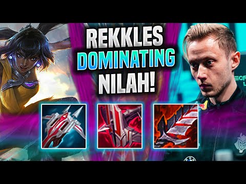 REKKLES DOMINATING WITH NILAH IN FLEX! - KC Rekkes Plays Nilah ADC vs Miss Fortune! | Season 2022
