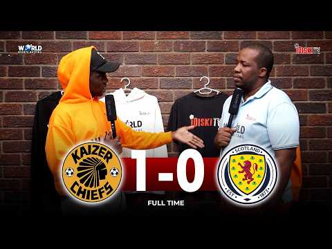 Can Chiefs Win A Trophy This Season❓ | Kaizer Chiefs 1-0 Scottland | Junior Khanye