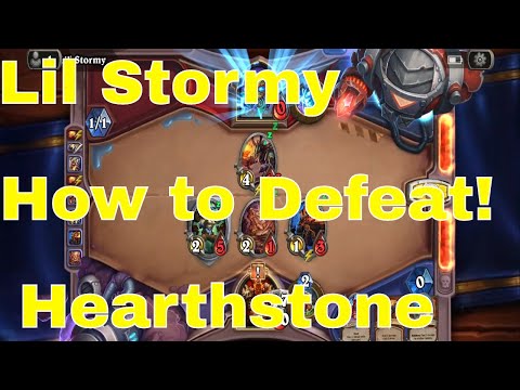How to Defeat Lil` Stormy Lethal Puzzles Hearthstone