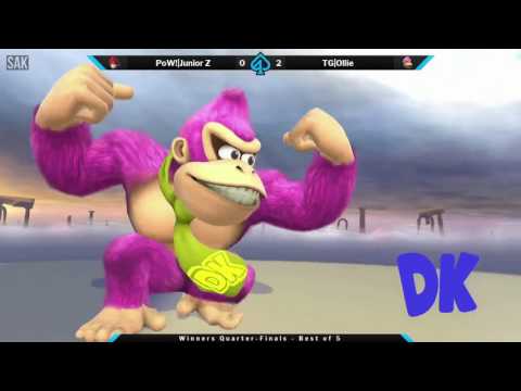 Gambit April Winners Quarters - PoW!|Junior Z (Roy) vs TG|Ollie (Donkey Kong)