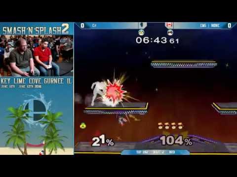 Smash'N'Splash 2 - EMG | N0ne (C. Falcon) vs. C# (Sheik) - SSBM - Top 192, WR3