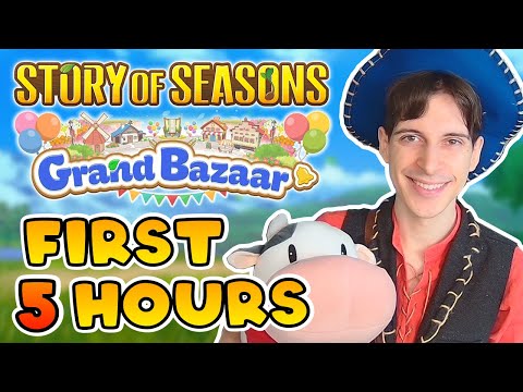 Opinión: Tras algunos tropiezos, Story Of Seasons finalmente perfeccionó la fórmula con Grand Bazaa