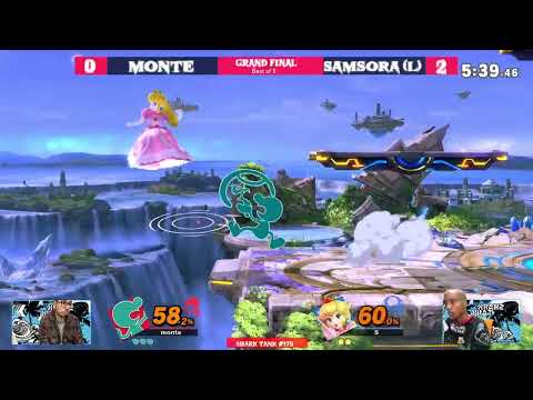 Shark Tank # 175 Grand Final - Samsora (Peach) Vs. CF | Monte (Mr. Game & Watch) - SSBU Tournament