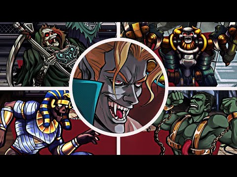 Night Slashers: Remake - All Bosses & Endings