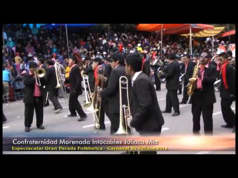 Confraternidad Morenada Intocables Juliaca mia 2014 - Carnavales de Juliaca (parte 1)