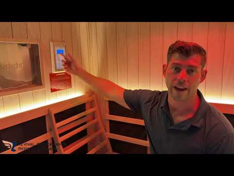 How to use the Clearlight sauna