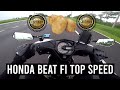Top Speed Honda Beat 2018 All Stock Top Speed Test