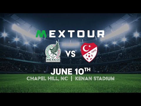 Win a family four pack to MexTour: Mexico vs Turkey!