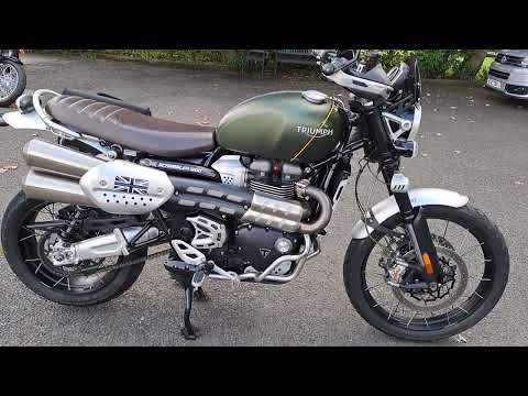 Triumph Scrambler 1200 XC, 2020/20, superb bike, great colour, low miles