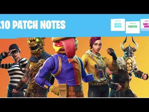 Fortnitetime with Jordan Keller - Patch Notes 7.10