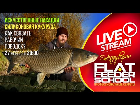 Искусственная кукуруза / Как связать поводок? / #12 Лекция / FLAT FEEDER SCHOOL