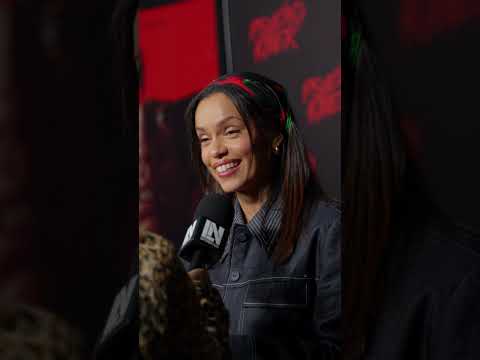 Georgina Campbell at the PSYCHO KILLER premiere in Los Angeles.
