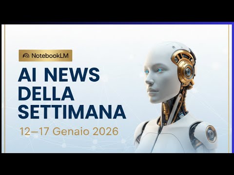 Miniatura video: AI News settimanale con NotebookLM