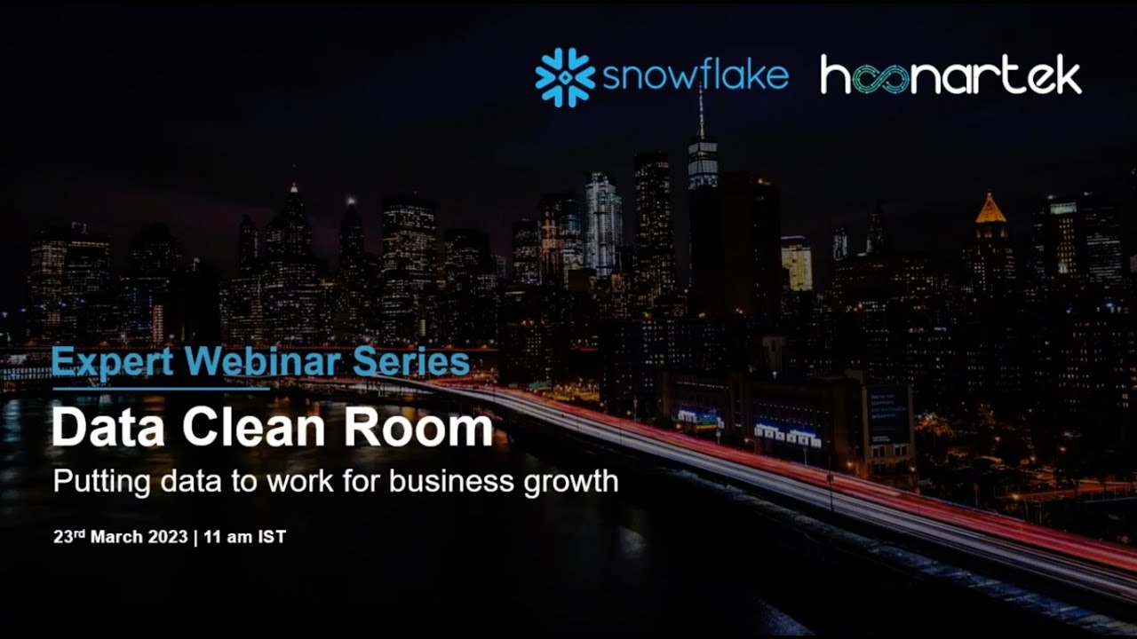 Expert Webinar Series - Data Clean Room