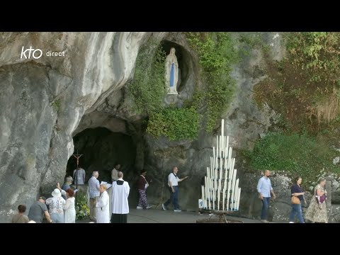 Chapelet du 25 juillet 2025 à Lourdes