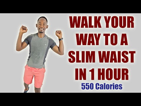 10000 Steps INTENSE Walk at Home Cardio Workout Melt 700 Calories