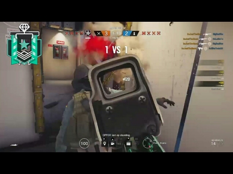 Thee 1v4: Xbox Diamond - Ranked Highlights - Rainbow Six Siege Gameplay