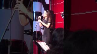 Samantha Barks LiveAtZEDEL - When He Loved Me