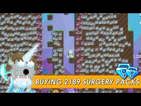 INVESTING MY BGL ON THE SURGERY PACKS!! | Growtopia