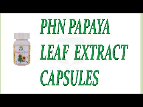 Phn Papaya Leaf Extract Capsules