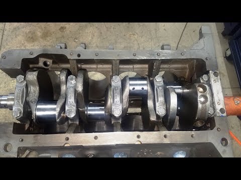 440 MOPAR Big Block Engine Building Block Identification & Crankshaft Installation Part 1