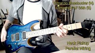 Video thumbnail for Dimarzio Bluesbucker tone test (Series and Parallel wiring). Paired with PAF 36th Anniversary by Sergei Vlassov