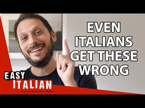 6 Mistakes That Even Italians Make | Easy Italian 52
