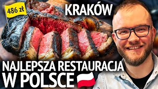 NAJLEPSZA RESTAURACJA W POLSCE jest w Krakowie! Stek w Fiorentina Dom Polski (Kraków) GASTRO VLOG