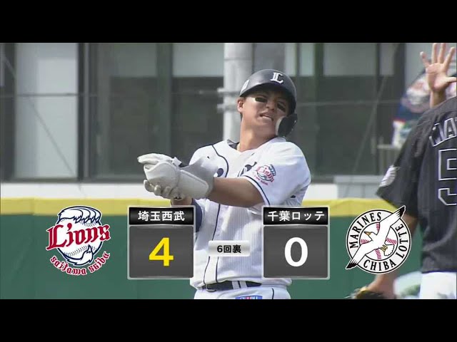 【ファーム】ライオンズ・佐藤 粘り勝ちのタイムリー2ベースヒットで追加点!! 2021/5/25 L-M(ファーム)