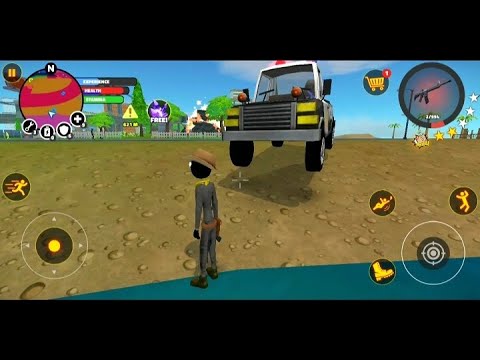 Stickman Superhero Funny moment#android #stickman#naxeex