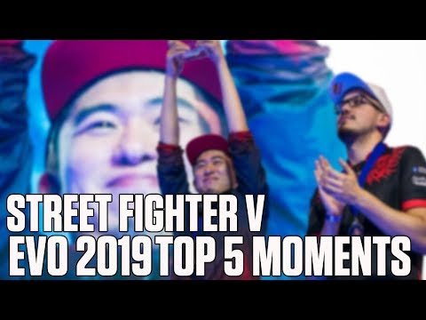 Top 5 moments from top 8 for SFV at Evo 2019 | ESPN Esports