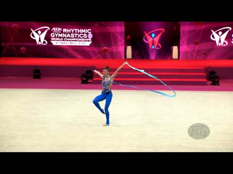 VERDES Andreea (ROU) - 2021 Rhythmic Worlds, Kitakyushu (JPN) - Qualifications Ribbon