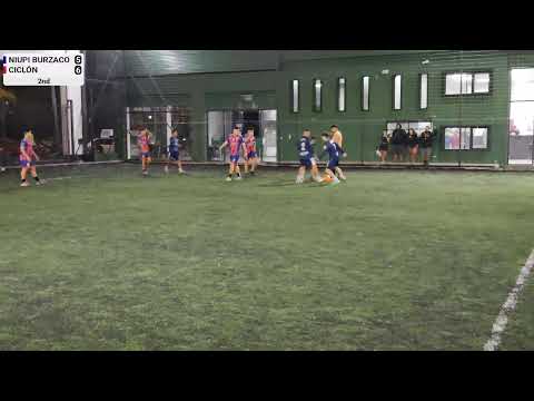 Niupi Burzaco - Ciclón. Fútbol 7 Fecha 3 Torneo de Verano