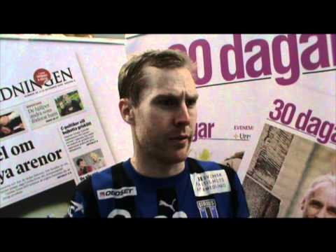 Erik Svenson efter match hemma mot Balrog