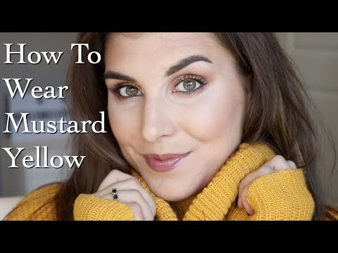 How to Wear Mustard Yellow Makeup | Bailey B. Video