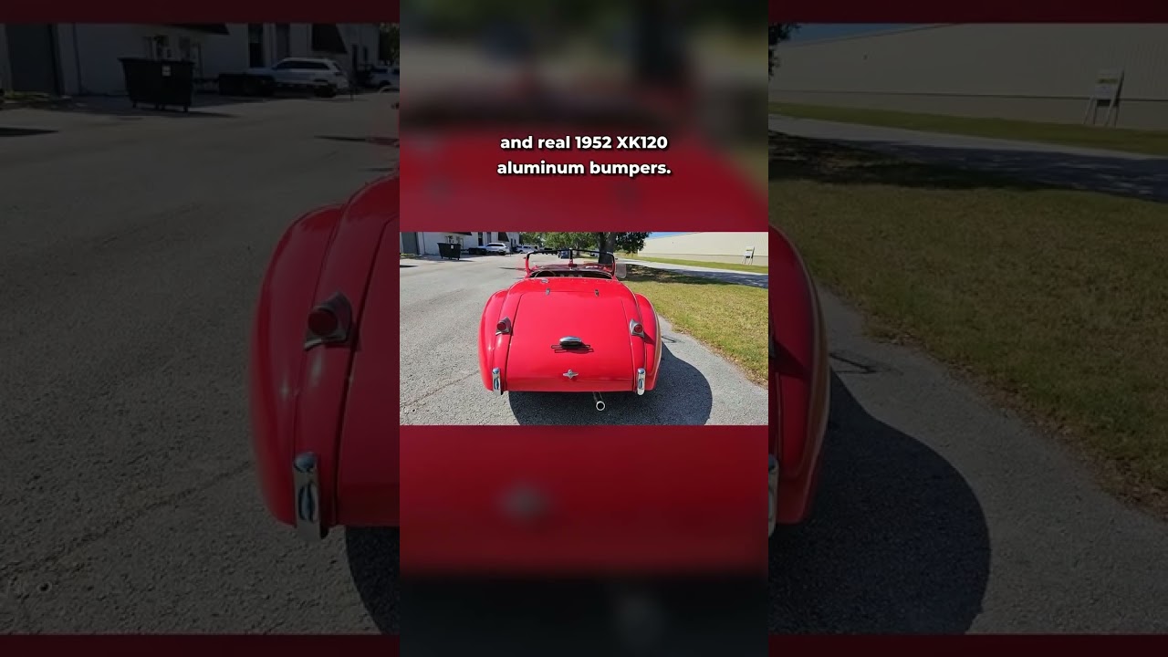 Watch the Short: Bob's 1952 Jaguar XK120 replica and its Ford Mustang engine.