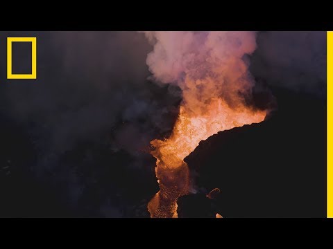 L'impressionnante éruption du volcan Kilauea à Hawaï
