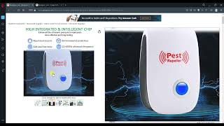 Electronic Plug-in Sonic Repellent pest Control for Bugs Roaches Insects Mice Spiders Mosquitoes A++