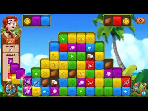 Lost Island: Blast Adventure - Level 440 (No Boosters) HD