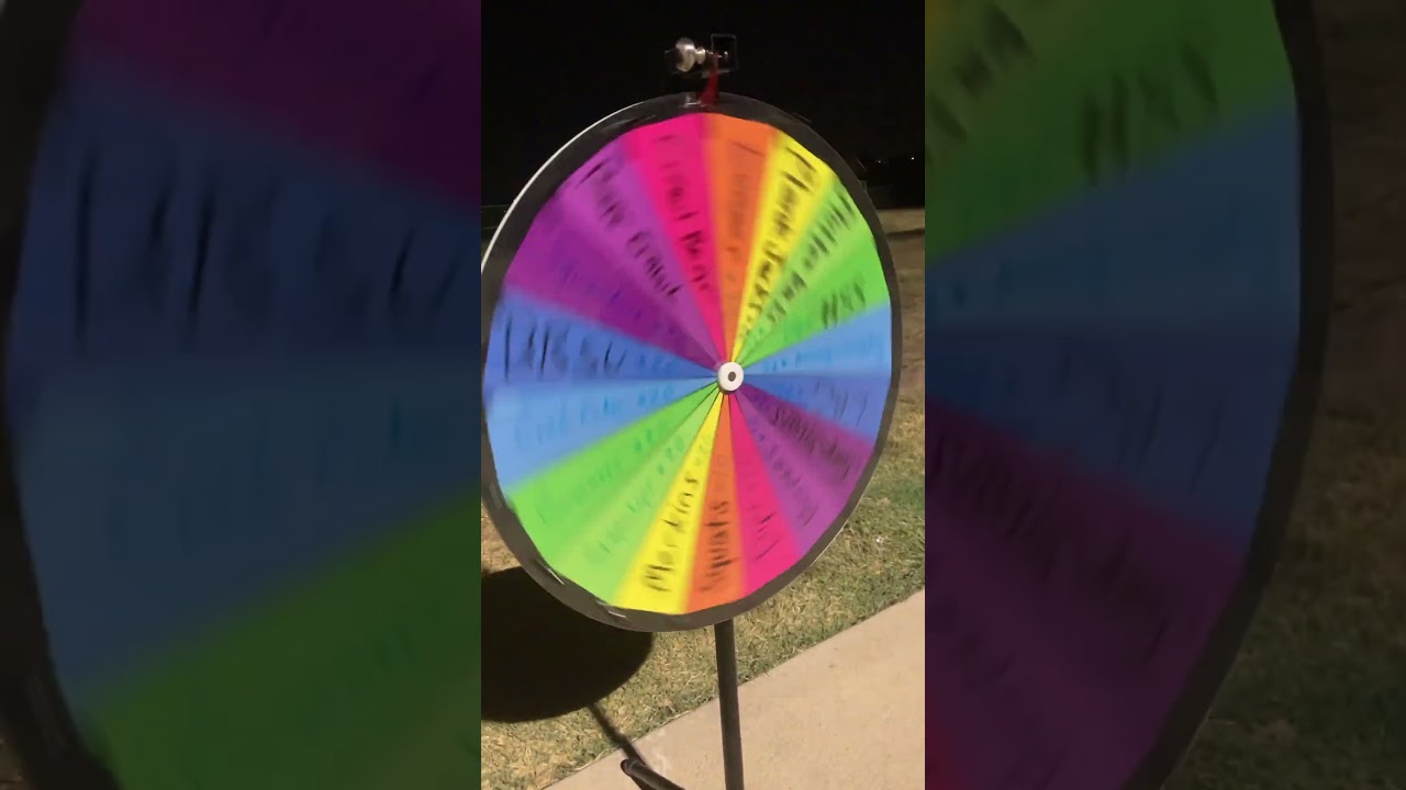 Exercise Wheel Spinning #wheelspin #sensoryvideo #exercise