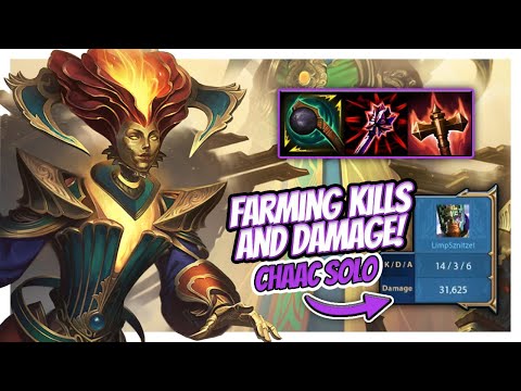 CHAAC BUFFS MAKE HIM HAVE NO COOLDOWNS NOW! - Smite Ranked Chaac solo