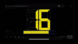 20 seconds please (Countdown V)