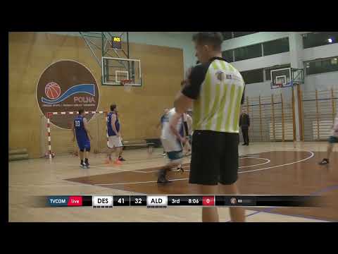 Skrót: Destrier vs Aldona Team - II Liga Warszawa - 16.11 - Koszykarska Liga Biznesu