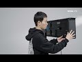 Nanlite Softbox, faltbar (PavoSlim) Faltbar, Quadratisch, Schwarz